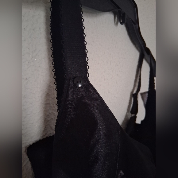 Ewa Michalak Elegant Black Wireless Bra 75 JJ  SF NWT - Picture 9 of 16